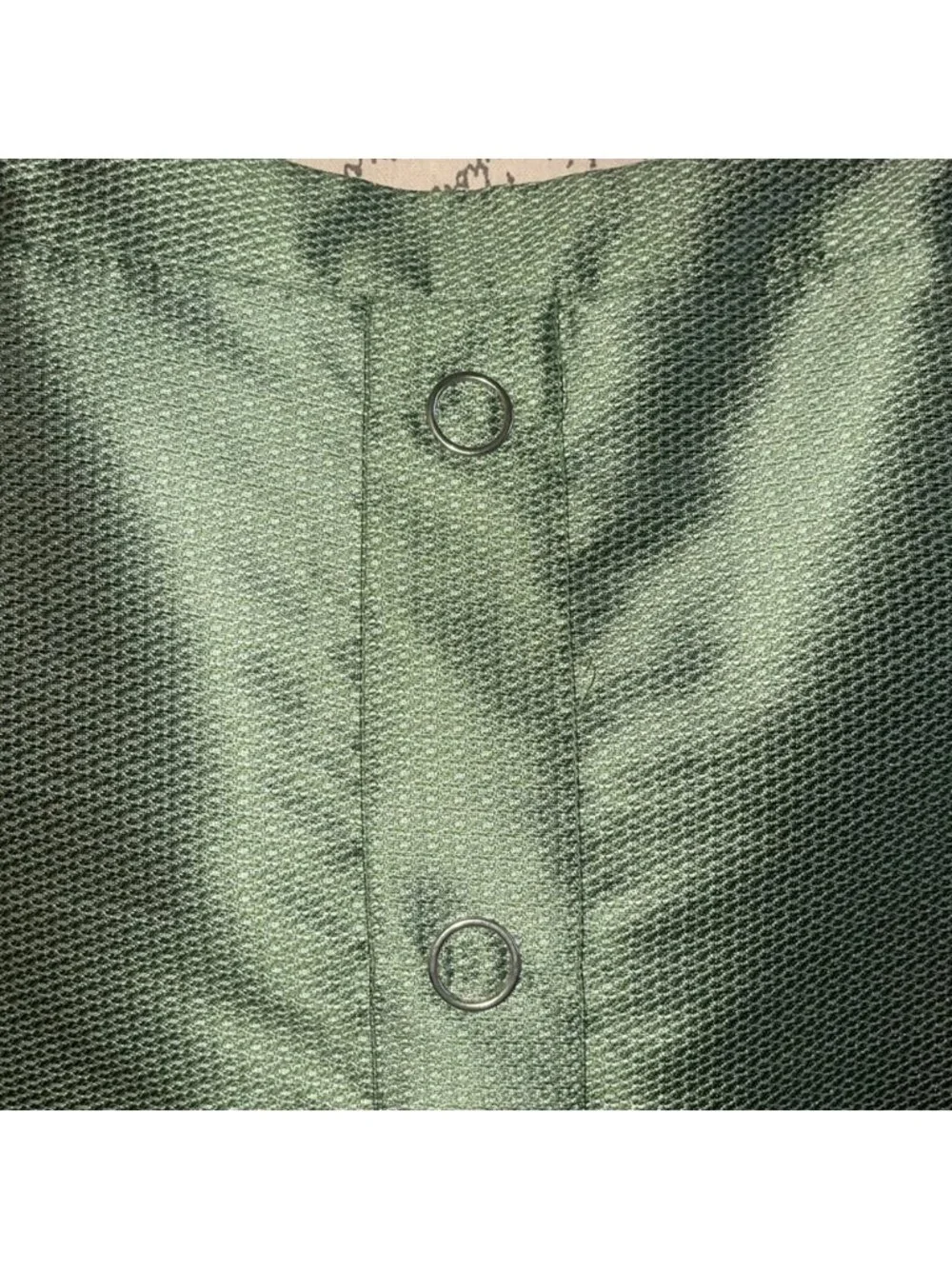 Green Soft Textured Mini Skirt